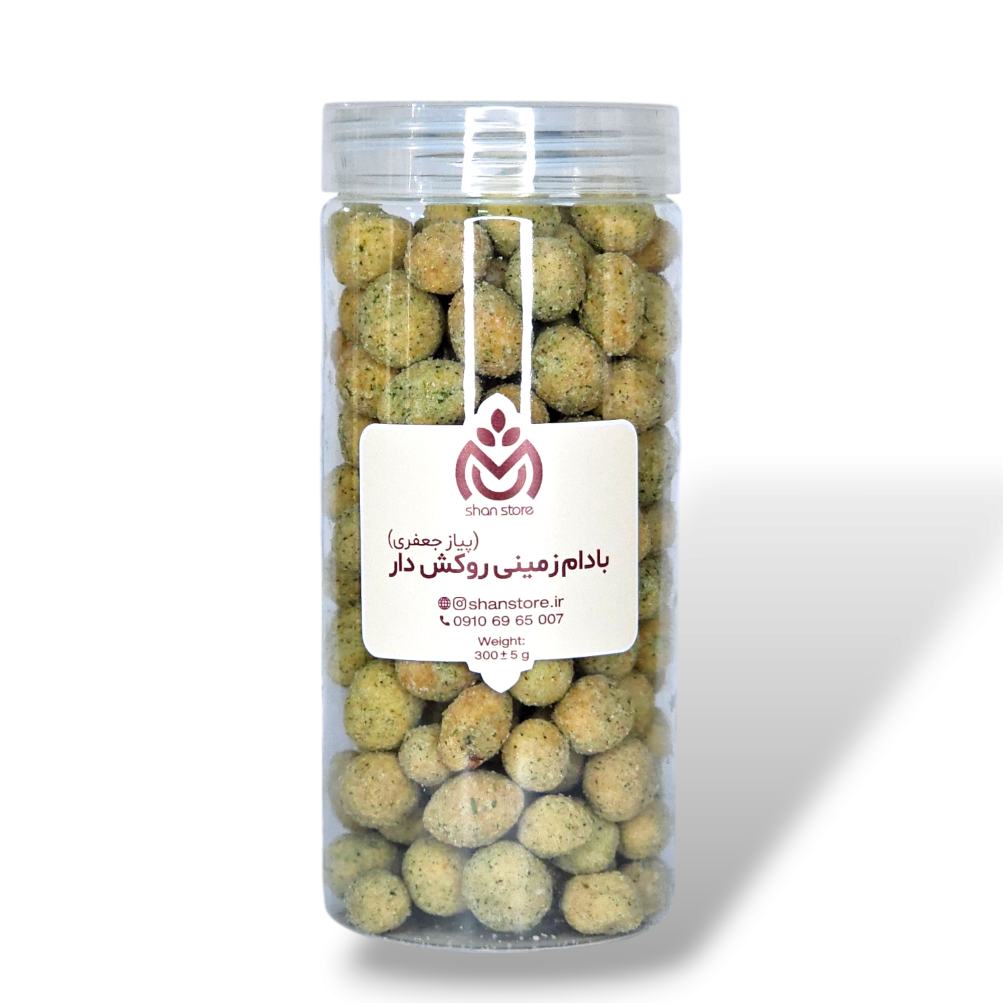 بادام زمینی روکشدار 300گرمی